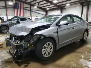 2017 Hyundai Elantra SE with VIN 5NPD74LF8HH210770, listed as a Copart auction lot 55426955 with 133,073 mi miles and Salvage Title. Bid and sale history available at DreamBid. Image 1.