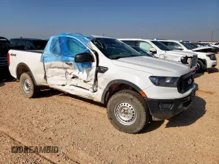 2021 Ford Ranger XL with VIN 1FTER1FH6MLD79900, listed as a Copart auction lot 53432665 with 125,803 mi miles and Salvage title. Bid and sale history available at DreamBid. Image 4.