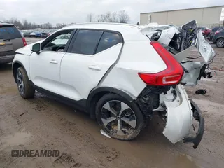 2024 Volvo XC40 Plus Bright Theme with VIN YV4L12UE5R2339783, listed as a IAAI auction lot 41054542 with 18,874 mi miles. Bid and sale history available at carsss.com. Image 3.