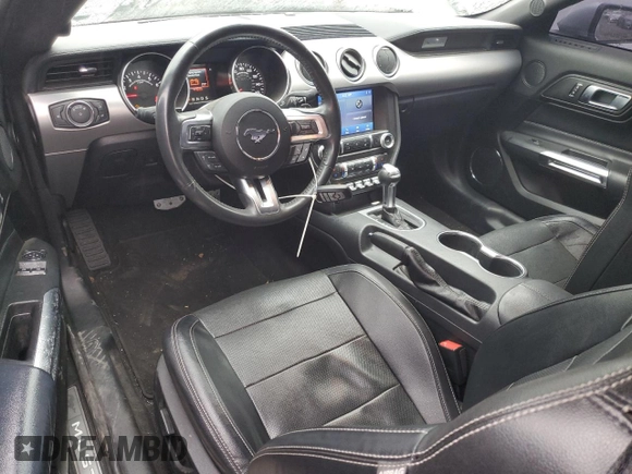 2022 Ford Mustang GT with VIN 1FA6P8CF9N5100621, listed as a Copart auction lot 57861795 with 51,683 mi miles and Salvage title. Bid and sale history available at DreamBid. Image 8.