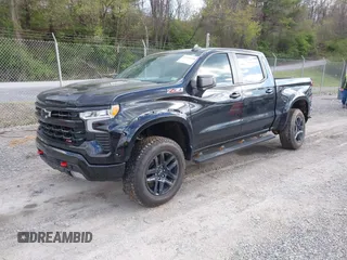 2023 Chevrolet Silverado 1500 LT Trail Boss with VIN 3GCUDFE89PG270678, listed as a IAAI auction lot 42028188 with 46,820 mi miles and . Bid and sale history available at DreamBid. Image 19.