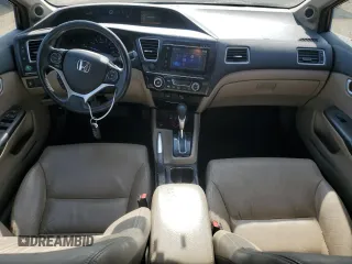 2015 Honda Civic EX-L z VIN 2HGFB2F99FH501447, wystawiony jako Copart lot #54046345 z przebiegiem 116 910 mil mil oraz Szkoda całkowita • Salvage title. Historia ofert i sprzedaży dostępna na DreamBid. Obrazek 8.