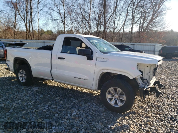 2022 GMC Sierra 1500 Limited Pro with VIN 3GTN9AEK0NG215196, listed as a Copart auction lot 80312004 with 28,584 mi miles and Salvage Title. Bid and sale history available at carsss.com. Image 4.