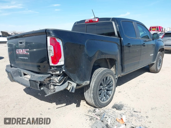 2021 GMC Canyon 2WD Elevation with VIN 1GTG5CEN8M1210433, listed as a IAAI auction lot 41787940 with 77,581 mi miles. Bid and sale history available at carsss.com. Image 4.
