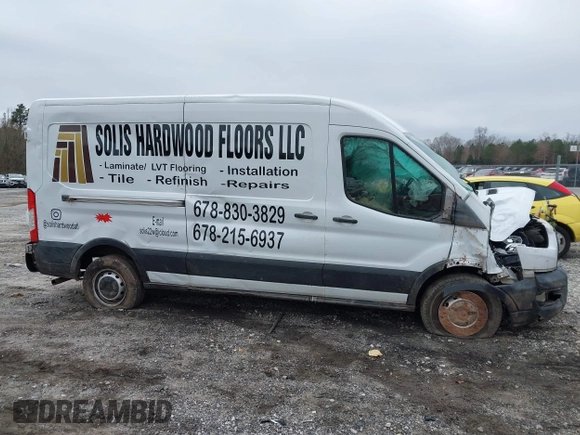 2021 Ford Transit Cargo with VIN 1FTBR1C87MKA12520, listed as a IAAI auction lot 41143999 with 88,943 mi miles and . Bid and sale history available at DreamBid. Image 13.