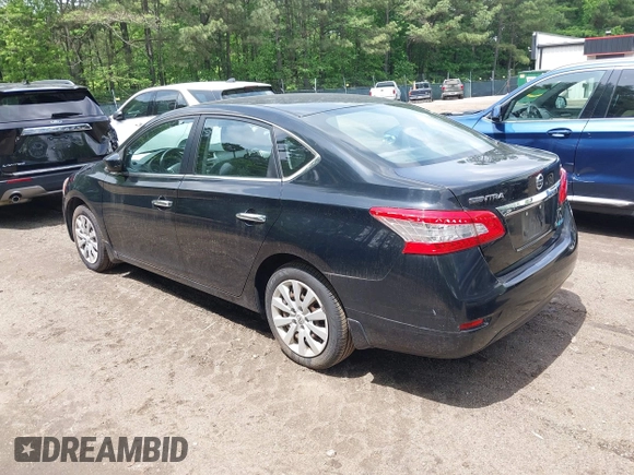 2013 Nissan Sentra SR with VIN 3N1AB7AP0DL725435, listed as a IAAI auction lot 42195992 with 129,594 mi miles and . Bid and sale history available at DreamBid. Image 3.