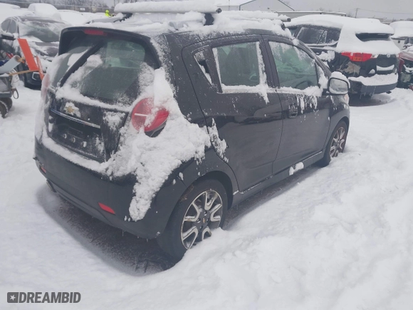 2015 Chevrolet Spark LT with VIN KL8CF6S99FC746103, listed as a IAAI auction lot 41310609 with 160,283 mi miles. Bid and sale history available at carsss.com. Image 4.