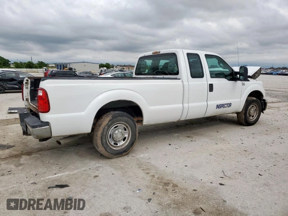 2012 Ford F-250 XL with VIN 1FT7X2A67CEC45538, listed as a Copart auction lot 59697855 with 218,145 mi miles and Salvage title. Bid and sale history available at DreamBid. Image 3.