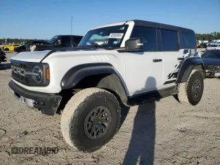 2022 Ford Bronco Raptor with VIN 1FMEE5JRXNLA50455, listed as a Copart auction lot 86580984 with 48,055 mi miles and Salvage Title. Bid and sale history available at carsss.com. Image 1.