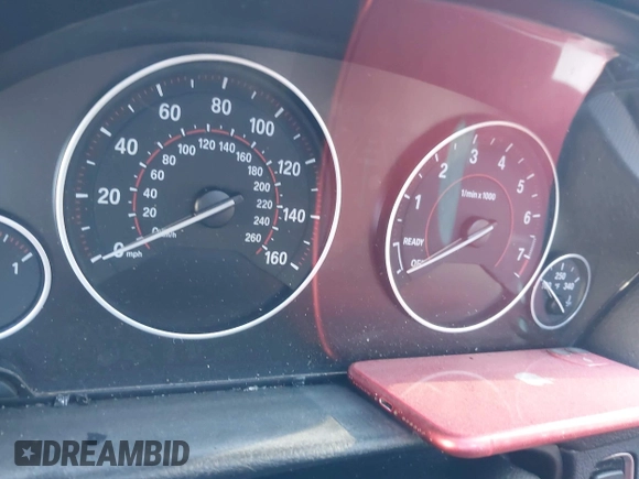 2013 BMW 3 Series 335i xDrive with VIN WBA3B9G56DNR90087, listed as a IAAI auction lot 41674929 with 26,001 mi miles and . Bid and sale history available at DreamBid. Image 15.