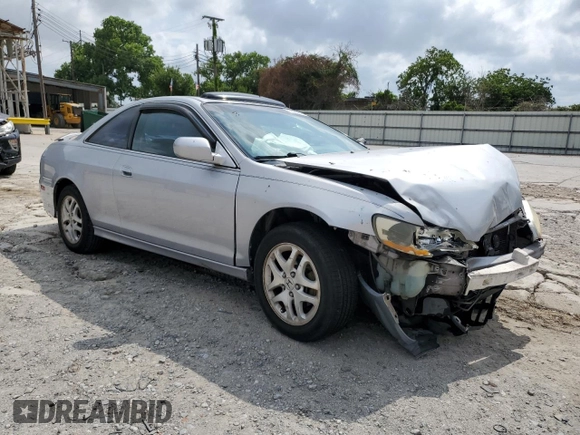 2001 Honda Accord EX with VIN 1HGCG22541A019984, listed as a Copart auction lot 55858145 with 194,650 mi miles and Salvage title. Bid and sale history available at DreamBid. Image 4.