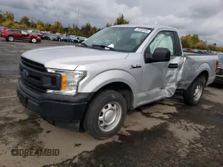 2019 Ford F-150 XL with VIN 1FTMF1CB8KKD90677, listed as a Copart auction lot 78183184 with 0 mi miles and Salvage Title. Bid and sale history available at carsss.com. Image 1.
