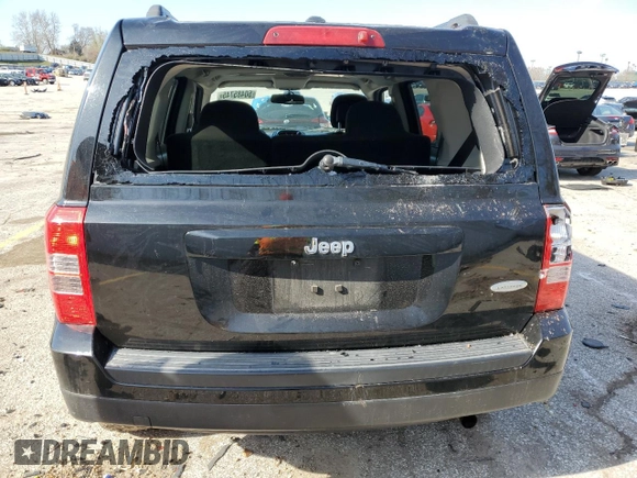2017 Jeep Patriot Latitude with VIN 1C4NJPFB4HD152761, listed as a Copart auction lot 50485745 with 90,539 mi miles and Salvage title. Bid and sale history available at DreamBid. Image 6.