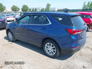 2023 Chevrolet Equinox LT with VIN 3GNAXKEG5PS148513, listed as a IAAI auction lot 42556917 with 17,732 mi miles and . Bid and sale history available at DreamBid. Image 3.