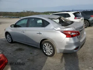 2017 Nissan Sentra S with VIN 3N1AB7AP6HY309527, listed as a Copart auction lot 54578715 with 52,341 mi miles and Salvage Title. Bid and sale history available at DreamBid. Image 2.
