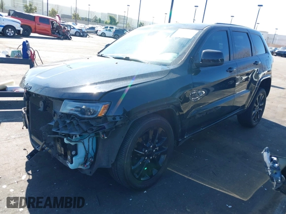 2020 Jeep Grand Cherokee Altitude with VIN 1C4RJFAGXLC416658, listed as a IAAI auction lot 41626758 with 56,527 mi miles. Bid and sale history available at carsss.com. Image 2.
