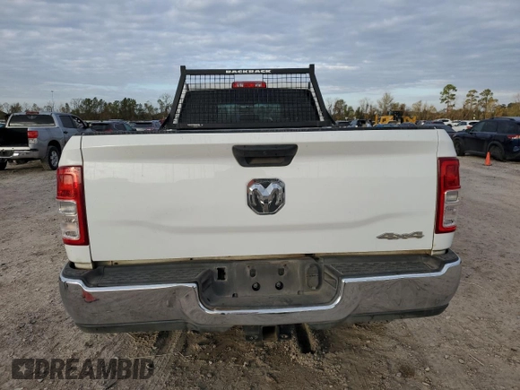 2021 Ram 2500 Tradesman with VIN 3C6UR5HJ9MG677915, listed as a Copart auction lot 86293534 with 63,746 mi miles and Salvage title. Bid and sale history available at DreamBid. Image 6.