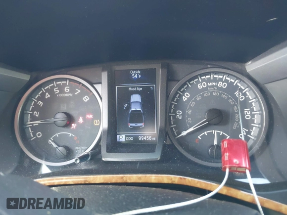 2017 Toyota Tacoma SR5 with VIN 5TFAZ5CN0HX047269, listed as a IAAI auction lot 41246731 with 99,456 mi miles and . Bid and sale history available at DreamBid. Image 7.