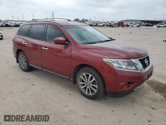 2014 Nissan Pathfinder SV with VIN 5N1AR2MN3EC672339, listed as a Copart auction lot 51708845 with 110,244 mi miles and Salvage Title. Bid and sale history available at carsss.com. Image 4.