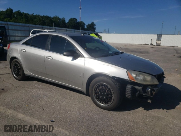 2008 Pontiac G6 1SV Value Leader with VIN 1G2ZF57B984264580, listed as a Copart auction lot 62416565 with 185,651 mi miles and Salvage title. Bid and sale history available at DreamBid. Image 4.