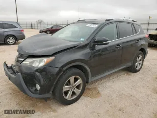 2015 Toyota RAV4 XLE with VIN 2T3WFREV7FW170801, listed as a Copart auction lot 44907765 with 82,157 mi miles and Salvage Title. Bid and sale history available at carsss.com. Image 1.