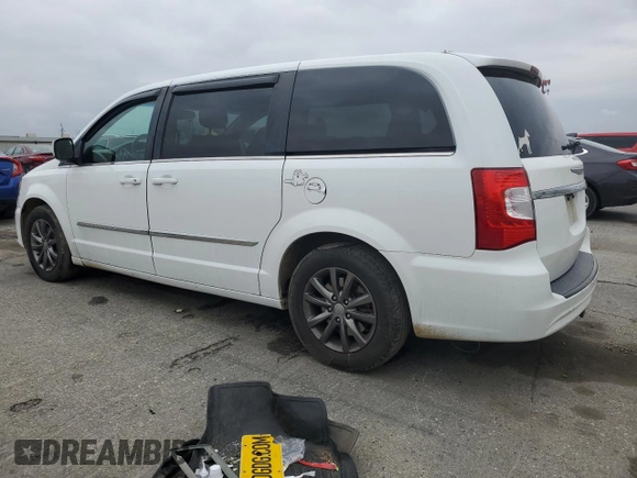 2015 Chrysler Town & Country S with VIN 2C4RC1HG0FR755170, listed as a Copart auction lot 82237754 with 214,466 mi miles and Salvage Title. Bid and sale history available at DreamBid. Image 2.