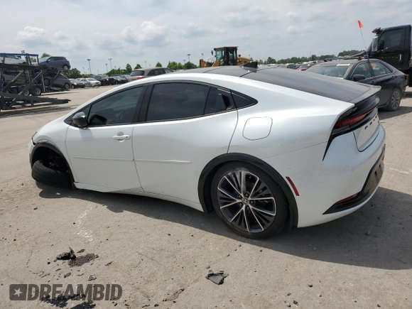 2024 Toyota Prius LE with VIN JTDACAAU6R3034409, listed as a Copart auction lot 61341845 with 11,041 mi miles and Salvage title. Bid and sale history available at DreamBid. Image 2.
