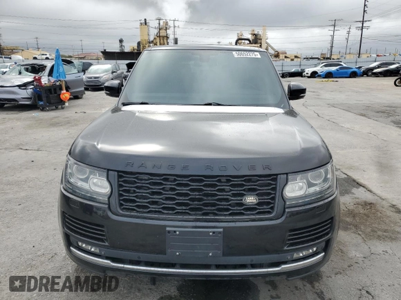 2014 Land Rover Range Rover Supercharged with VIN SALGS3TF0EA165129, listed as a Copart auction lot 50652275 with 121,131 mi miles and Salvage title. Bid and sale history available at DreamBid. Image 5.