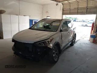 2017 Hyundai Santa Fe Ultimate with VIN 5XYZWDLA2HG491338, listed as a IAAI auction lot 42590671 with 114,521 mi miles and . Bid and sale history available at DreamBid. Image 6.