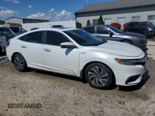 2020 Honda Insight Touring z VIN 19XZE4F9XLE012707, wystawiony jako Copart lot #56637245 z przebiegiem 69 286 mil mil oraz Szkoda całkowita • Salvage title. Historia ofert i sprzedaży dostępna na DreamBid. Obrazek 4.