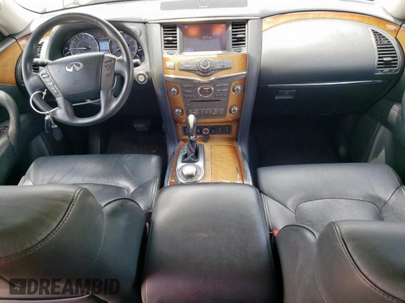 2014 Infiniti QX80 with VIN JN8AZ2NC4E9352482, listed as a Copart auction lot 63224725 with 161,655 mi miles and Clean title. Bid and sale history available at DreamBid. Image 8.