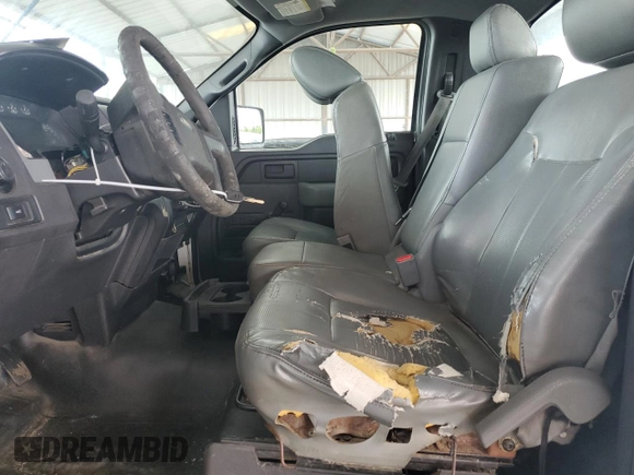 2012 Ford F-150 XL with VIN 1FTNF1CF8CKD06849, listed as a Copart auction lot 55236505 with 237,324 mi miles and Salvage title. Bid and sale history available at DreamBid. Image 7.