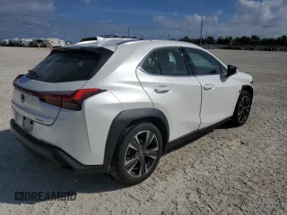 2019 Lexus UX with VIN JTHY3JBH7K2002188, listed as a Copart auction lot 40883883 with 34,736 mi miles. Bid and sale history available at carsss.com. Image 3.