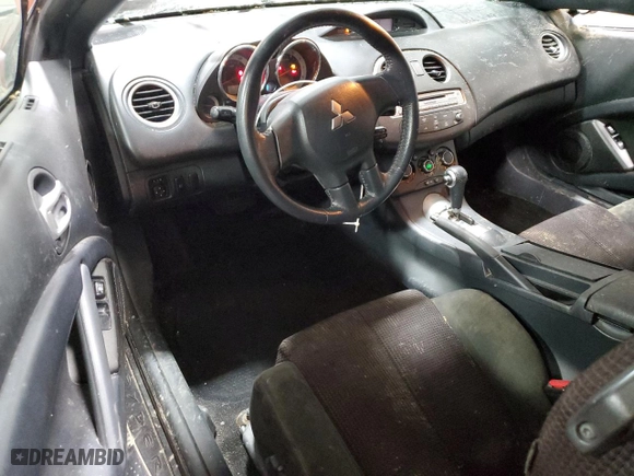 2009 Mitsubishi Eclipse GS with VIN 4A3AL25F19E041433, listed as a Copart auction lot 50535445 with 131,616 mi miles and Salvage Title. Bid and sale history available at carsss.com. Image 8.