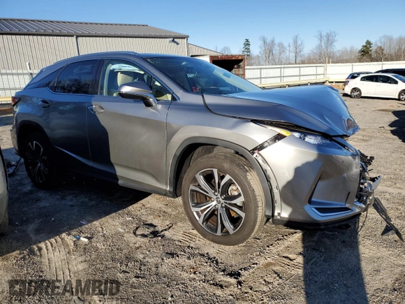 2022 Lexus RX with VIN JTJHZMDA9N2058376, listed as a Copart auction lot 45539255 with 19,503 mi miles and Salvage Title. Bid and sale history available at carsss.com. Image 4.