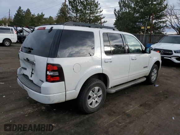 2007 Ford Explorer XLT with VIN 1FMEU73857UB59826, listed as a Copart auction lot 86931024 with 173,356 mi miles and Salvage Title. Bid and sale history available at carsss.com. Image 3.
