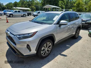 2025 Toyota RAV4 Hybrid XLE Premium with VIN JTMB6RFV4SD152132, listed as a Copart auction lot 62175785 with 6,778 mi miles and Salvage title. Bid and sale history available at DreamBid. Image 1.