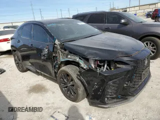 2022 Lexus NX with VIN JTJKGCEZ6N5000640, listed as a Copart auction lot 42488723 with 9,705 mi miles. Bid and sale history available at carsss.com. Image 4.