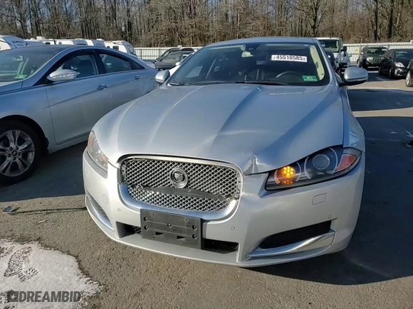 2012 Jaguar XF Portfolio with VIN SAJWA0HB5CLS28416, listed as a Copart auction lot 45510585 with 135,221 mi miles and Salvage Title. Bid and sale history available at carsss.com. Image 10.
