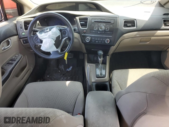 2015 Honda Civic LX with VIN 2HGFB2F55FH528190, listed as a Copart auction lot 51872405 with 175,179 mi miles and Salvage Title. Bid and sale history available at carsss.com. Image 8.