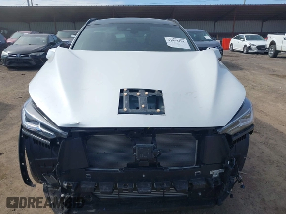 2024 Infiniti QX50 Sport with VIN 3PCAJ5FB2RF112904, listed as a IAAI auction lot 41893781 with 6,277 mi miles and . Bid and sale history available at DreamBid. Image 13.