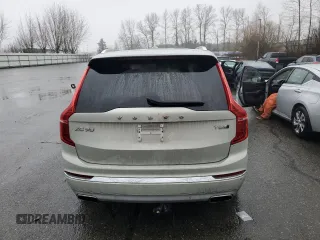 2020 Volvo XC90 Inscription with VIN YV4A221L1L1618474, listed as a Copart auction lot 45589905 with 87,455 mi miles and Salvage title. Bid and sale history available at DreamBid. Image 6.