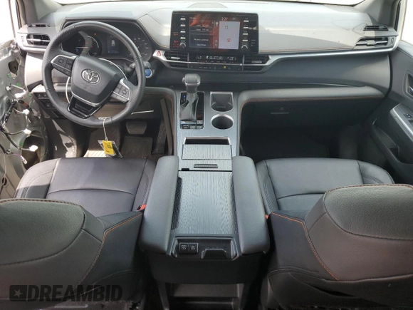 2023 Toyota Sienna XSE with VIN 5TDXSKFC4PS083185, listed as a Copart auction lot 54994115 with 42,860 mi miles and Salvage title. Bid and sale history available at DreamBid. Image 8.
