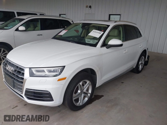 2018 Audi Q5 Premium Plus z VIN WA1BNAFY4J2034388, wystawiony jako IAAI lot #41839388 z przebiegiem 70 936 mil mil oraz . Historia ofert i sprzedaży dostępna na DreamBid. Obrazek 18.