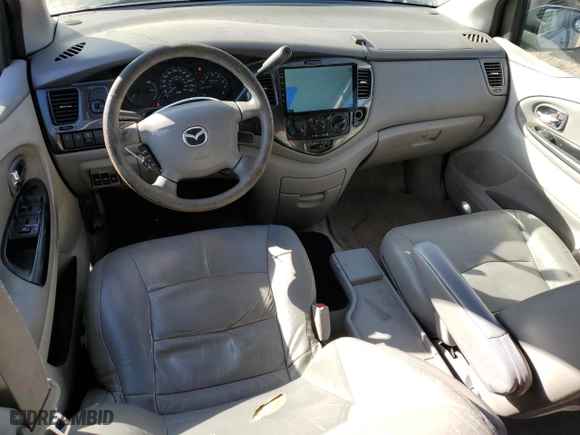 2003 Mazda MPV LX with VIN JM3LW28J930348248, listed as a Copart auction lot 47207255 with 161,079 mi miles and Salvage Title. Bid and sale history available at carsss.com. Image 8.