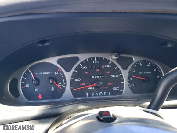 1999 Ford Taurus SE Standard with VIN 1FAFP58U9XG271897, listed as a Copart auction lot 73048784 with 190,518 mi miles and Salvage Title. Bid and sale history available at carsss.com. Image 9.