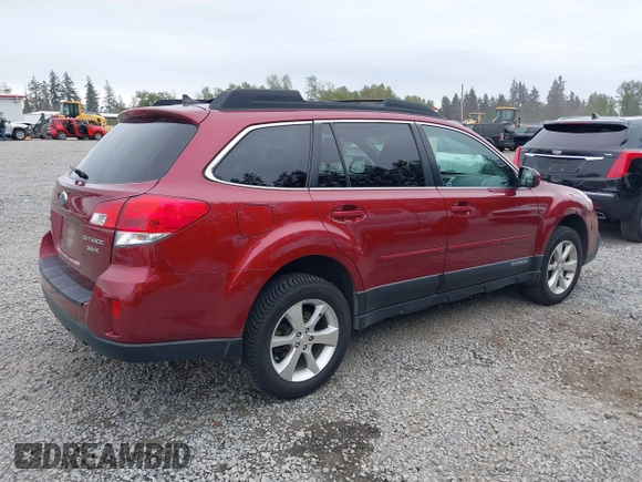 2014 Subaru Outback Limited with VIN 4S4BRDLC1E2237552, listed as a IAAI auction lot 42140118 with 113,650 mi miles and . Bid and sale history available at DreamBid. Image 4.