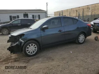 2017 Nissan Versa SV with VIN 3N1CN7AP0HL804724, listed as a Copart auction lot 59783435 with 152,670 mi miles and Salvage title. Bid and sale history available at DreamBid. Image 1.