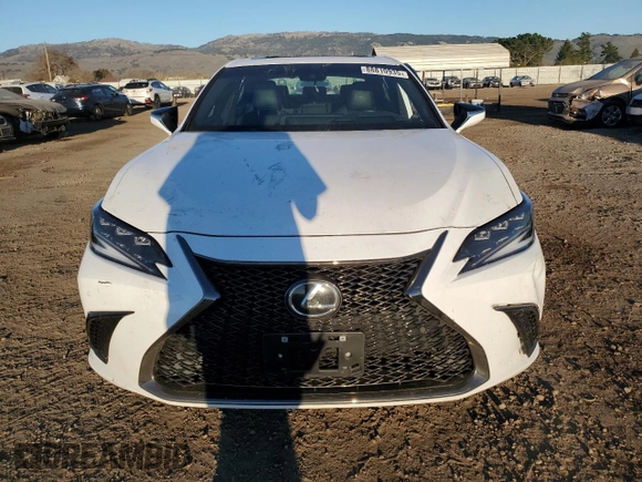 2022 Lexus ES 350 F Sport with VIN 58AGZ1B17NU114906, listed as a Copart auction lot 88810935 with 27,967 mi miles and Salvage title. Bid and sale history available at DreamBid. Image 5.