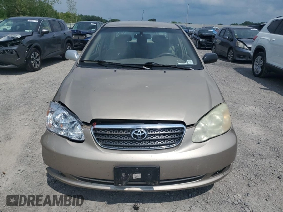 2007 Toyota Corolla CE with VIN 2T1BR32E57C756772, listed as a Copart auction lot 64701975 with 124,145 mi miles and Clean title. Bid and sale history available at DreamBid. Image 5.